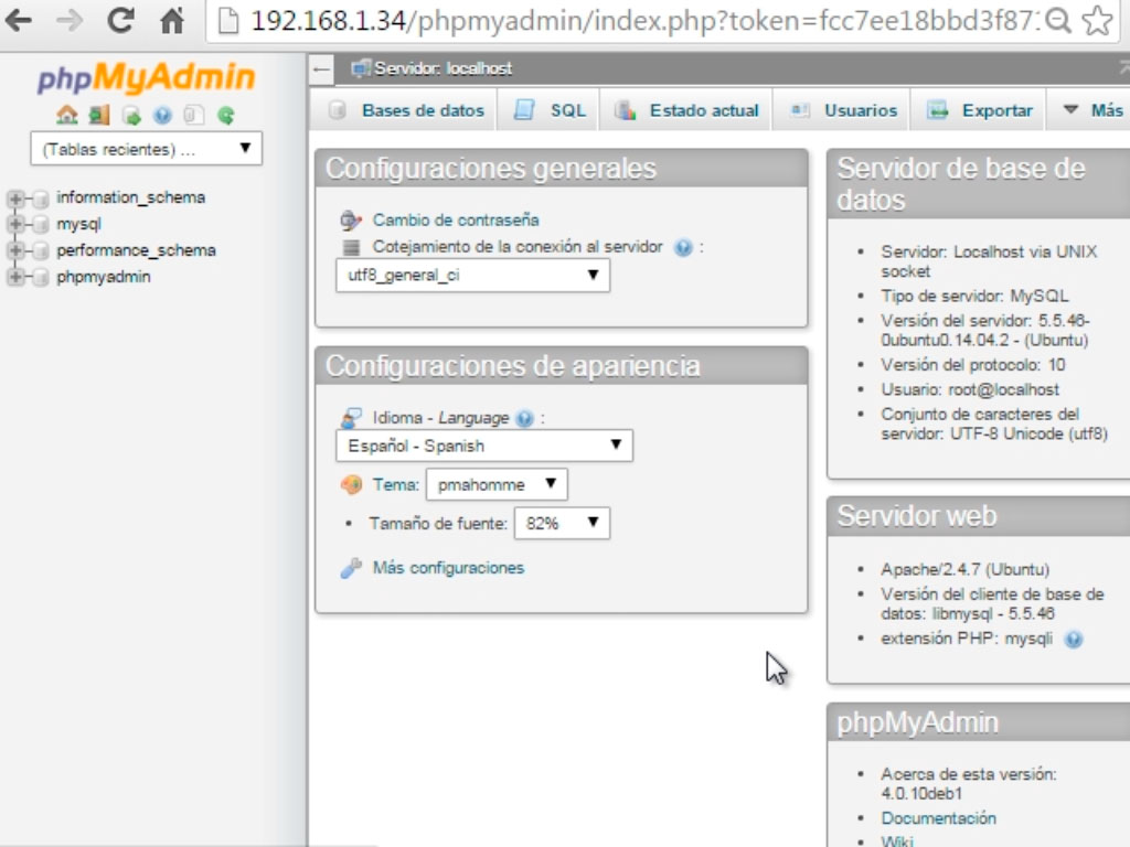 Instalar PhpMyAdmin En Ubuntu Server 14 04 Desarrollo Web Tutoriales