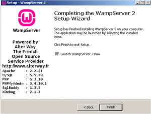 instalar wampserver