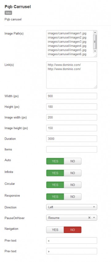 modulo carrusel para joomla carouFredSel