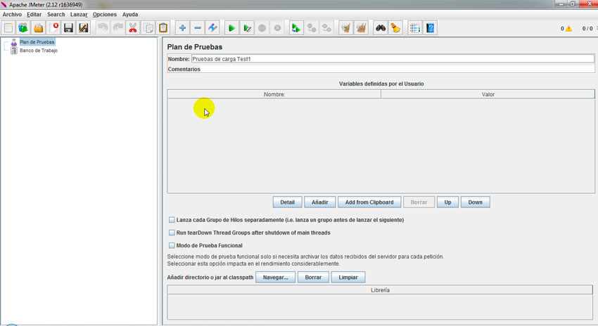 Pruebas de carga de un sitio web con JMeter