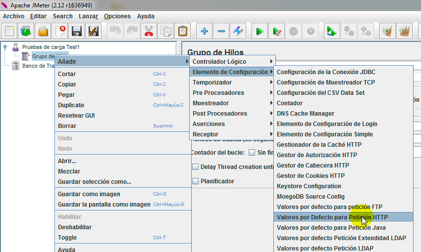 Pruebas de carga de un sitio web con JMeter