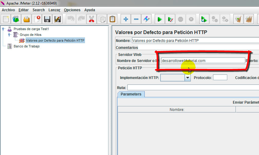 Pruebas de carga de un sitio web con JMeter