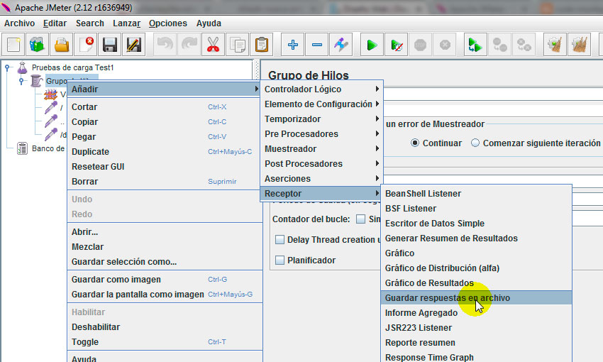 Pruebas de carga de un sitio web con JMeter