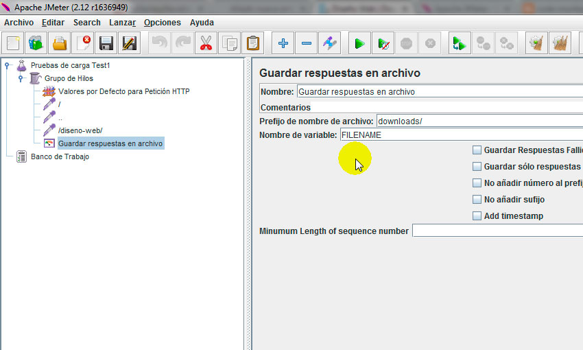 Pruebas de carga de un sitio web con JMeter