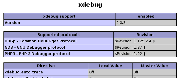 habilitar xdebug php ubuntu