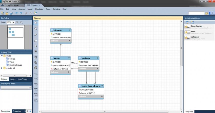 mysql workbench ingenieria inversa